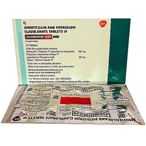 Augmentin 625 mg (Amoxicillin/Clavulanate)
